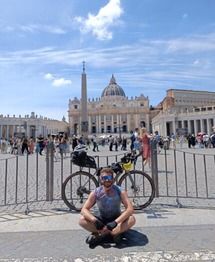 Empire Lands, Roma, San Pietro, gravel, trail ,bikepacking