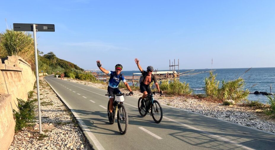 Abruzzo Gravel, Ciclovia dei Trabocchi, mare