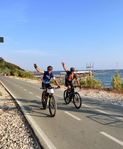 Abruzzo Gravel, Ciclovia dei Trabocchi, mare