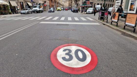 Roma Città 30, foto www.romamobilita.it