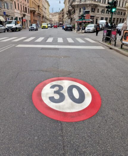 Roma Città 30, foto www.romamobilita.it