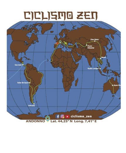 Il percorso che il piemontese Avataneo affronterà, andando sempre verso Oriente