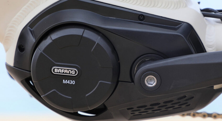 L'affidabile motore M430, vero fiore all'occhiello della produzione Bafang