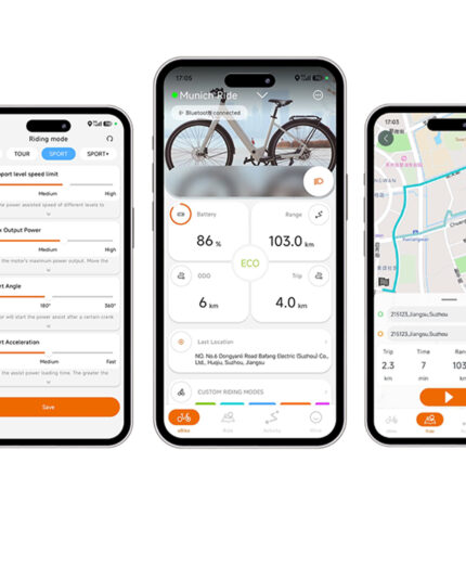 La nuova Bafang Go App, integrata con Strava e la navigazione basata su Mapbox