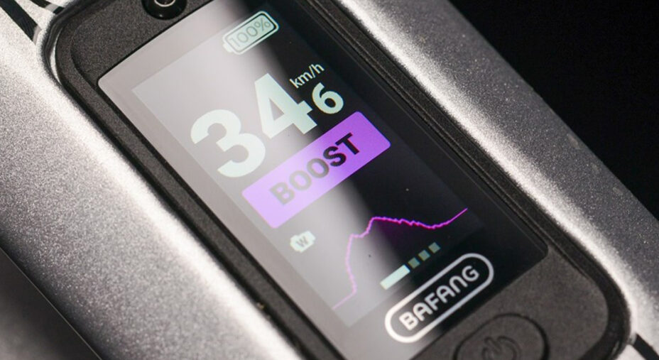 Il display DP C030, pensato per eBike sportive e telai puliti