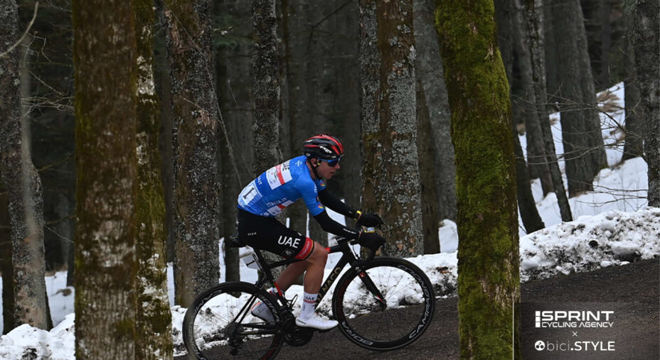 Il Carpegna ha visto imprese di molti campioni, Pantani a parte, ultimo Tadej Pogacar alla Tirreno-Adriatico