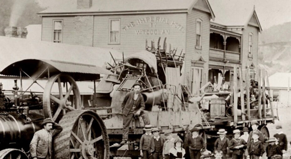 La città australiana, popolatasi per la miniera, presto diventò una città fantasma