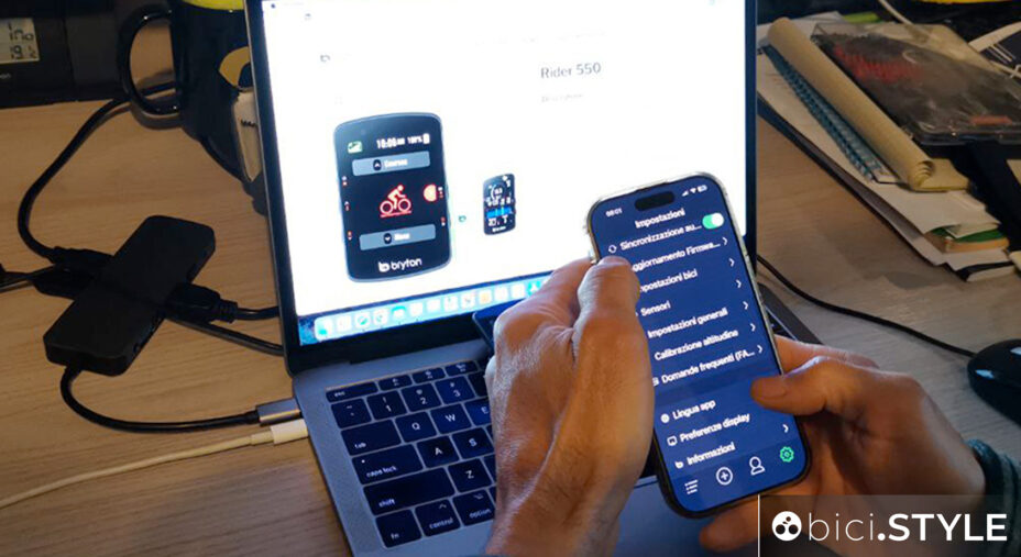Nuovo Bryton Rider 550, un upgrade senza eccessi