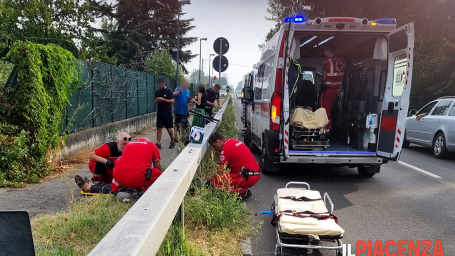 Incidente Katia Merli, Piacenza