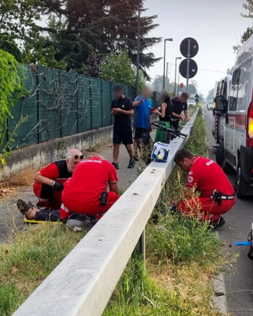 Incidente Katia Merli, Piacenza