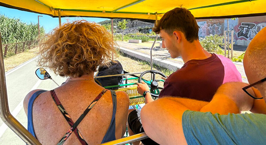 Famiglia Beretta, Katia Merli, risciò ciclabile dei Trabocchi