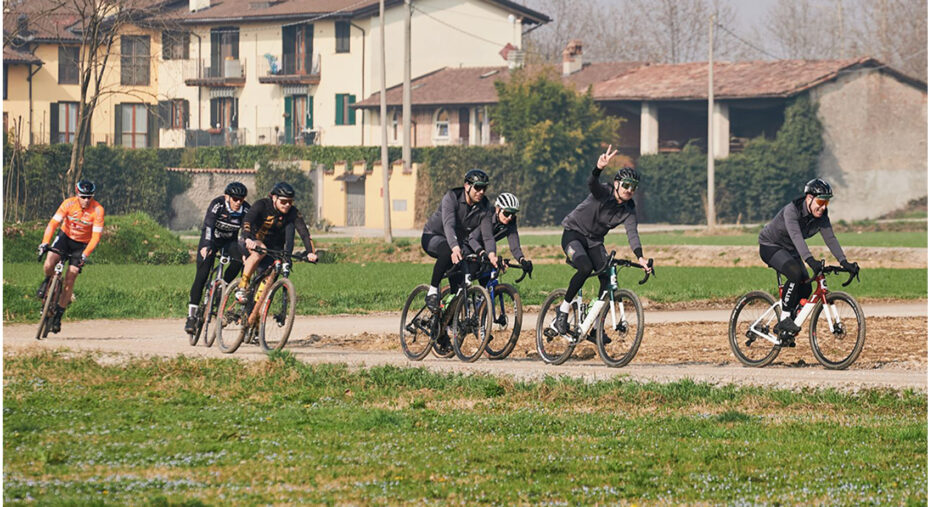 Il primo febbraio si pedalerà nei campi, lungo gli argini: il 90% del percorso è sterrato