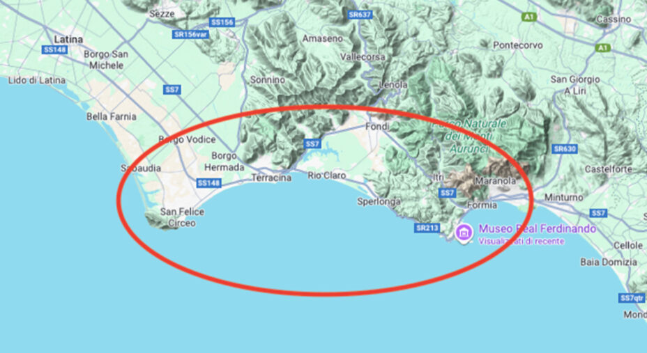 Gaeta, Riviera di Ulisse