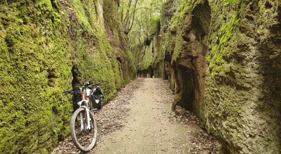Firenze-Roma, Corchiano, Via Cava di Sant'Egidio