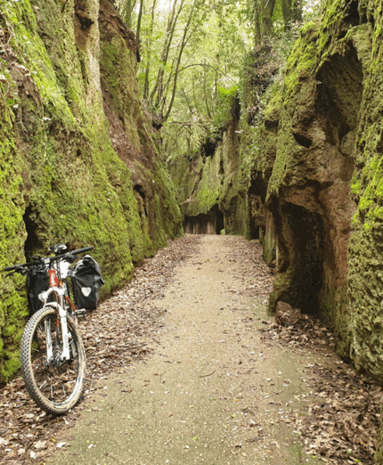 Firenze-Roma, Corchiano, Via Cava di Sant'Egidio