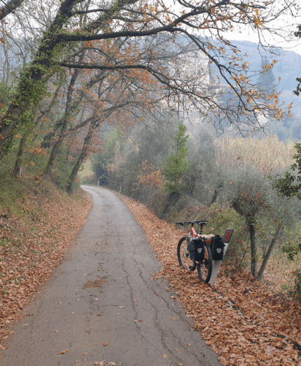 Firenze-Roma, paesaggio, collinare