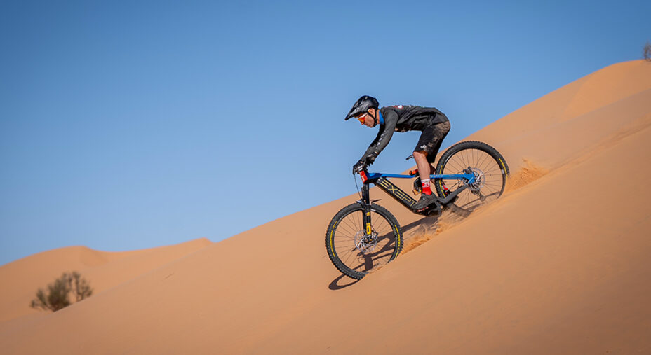 Tembaine Desert Rally, Tunisia, Marco Melandri (foto Tembaine Desert Rally)