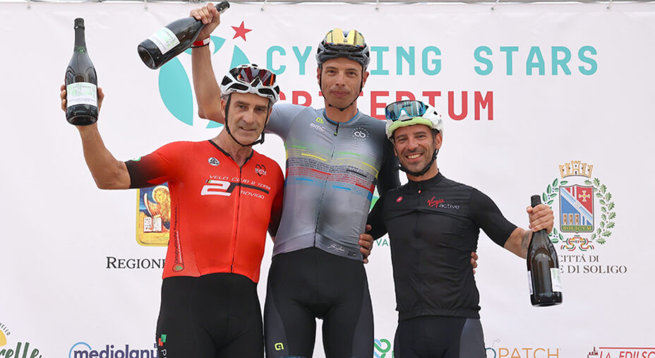 Cycling Stars Criterium 2025, Roberto Pagnin, Alessandro Ballan, Marco Melandri