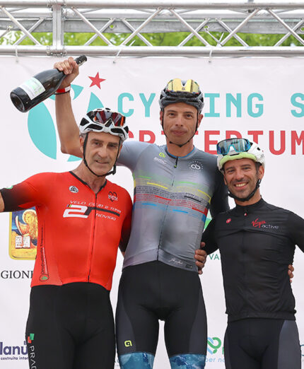 Cycling Stars criterium 2025, Roberto Pagnin, Alessandro Ballan, Marco Melandri