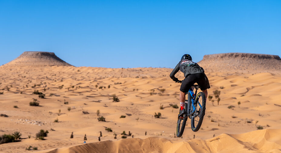 La e-bike rende possibili vere imprese, ma non è per niente un... gioco facile. Parola di Melandri (foto Tembaine Desert Rally)