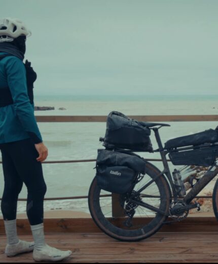 Frank Lotta, Radio Deejay, Scendogiulabici, mare, maltempo, pioggia, Trabocchi