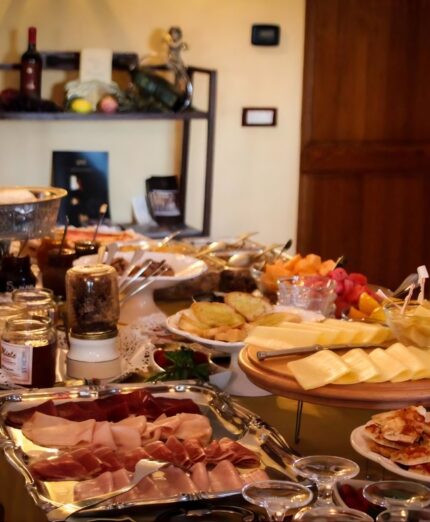 Agriturismo Il Raduno, colazione, cibo