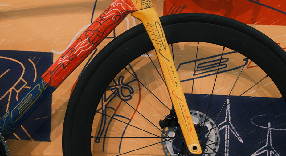 La BH SL1 ha attirato grandi folle a Velofollies dov'è stata presentata in questa veste inusuale