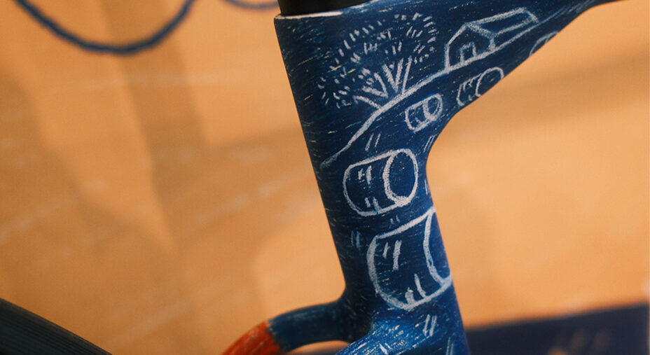 Lo stile grafico di Joshua è molto particolare, definito nel disegno che racconta una storia