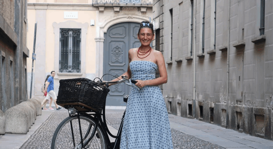 Pinar Pinzuti, direttrice della Fiera del Cicloturismo e rappresentante italiana all'ECF