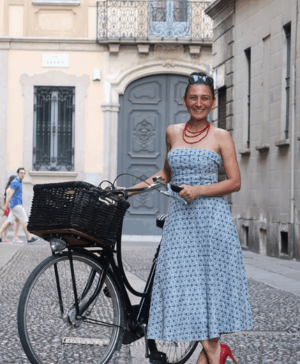 Pinar Pinzuti, direttrice della Fiera del Cicloturismo e rappresentante italiana all'ECF