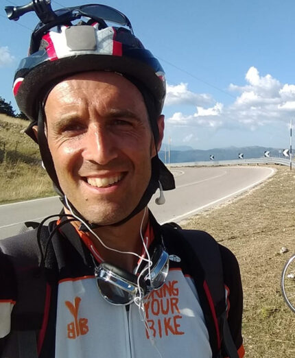Loreto Valente, fondatore di Bringyourbike, fortemente impegnato nella tutela di chi usa la bici