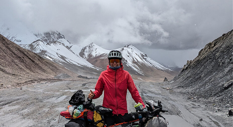 Il freddo è stato un fattore importante nel viaggio di Monica, in Asia come nel Sudamerica