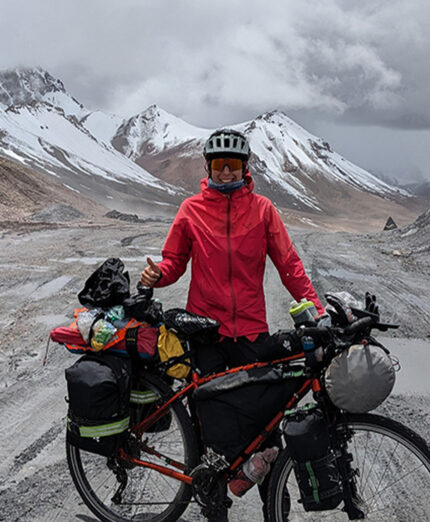 Il freddo è stato un fattore importante nel viaggio di Monica, in Asia come nel Sudamerica