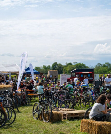La grande partecipazione alla manifestazione trevigiana, con molti biker provenienti dall'estero