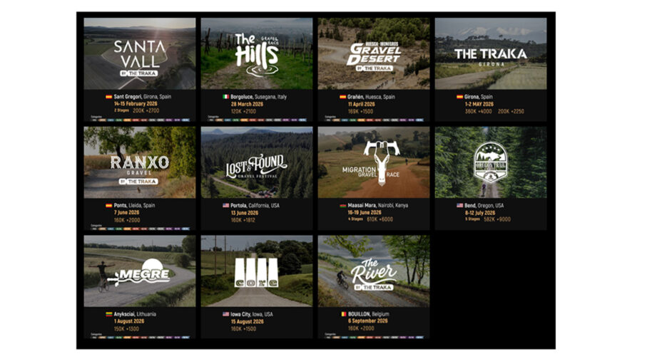 Le 11 tappe del Gravel Earth Series, che partono questo weekend per concludersi a settembre