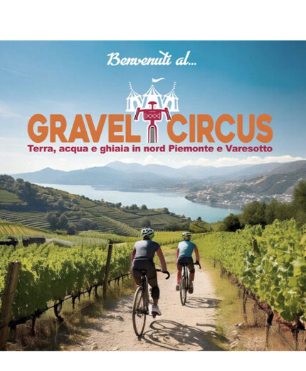 La locandina legata al circuito, allestito attraverso percorsi diversi fra loro fra Lombardia e Piemonte