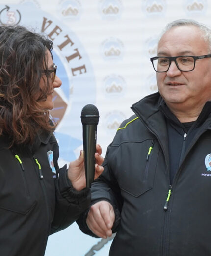 Mara Carchidi e Giuseppe Guzzo, i due organizzatori della Sila3Vette