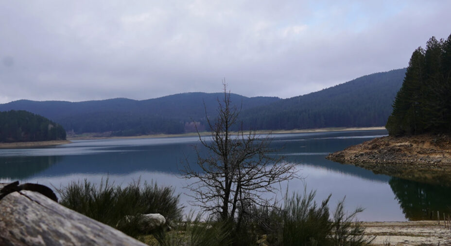 Il fantastico panorama silano all'alba, per molti partecipanti un autentico regalo durante la loro avventura