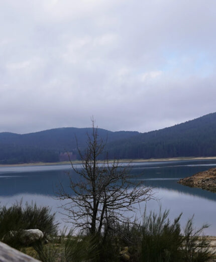 Il fantastico panorama silano all'alba, per molti partecipanti un autentico regalo durante la loro avventura