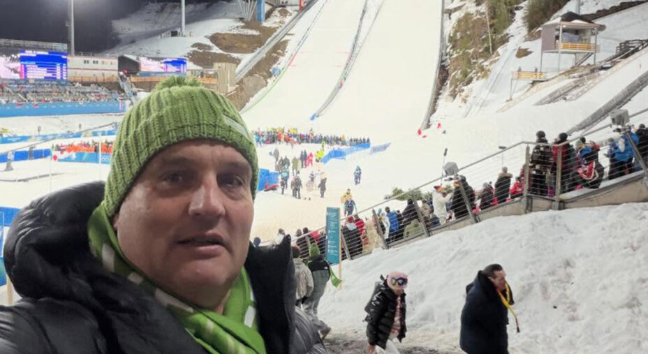 L'imprenditore altoatesino ai Giochi di Predazzo. Oggi gestisce un'azienda in grande espansione