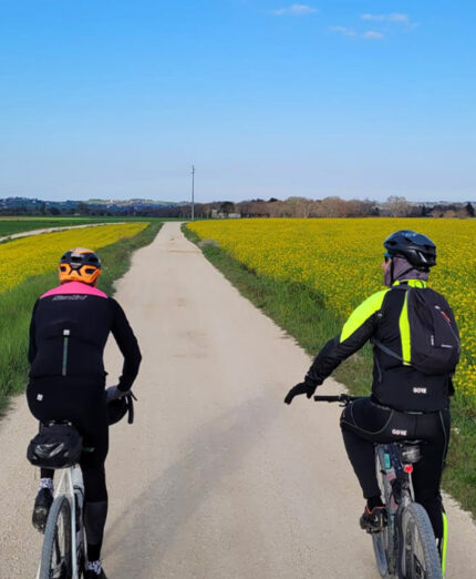 Il percorso di Noi Marche si articola su tre tappe. Il primo giorno è di sistemazione, l'ultimo è libero a Potenza Picena