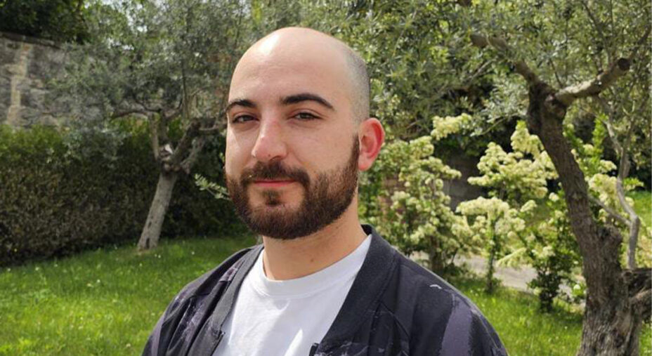 Davide Sposato che ha progettato la ciclovia Pianisi-San Pietro insieme a Roberto Colella