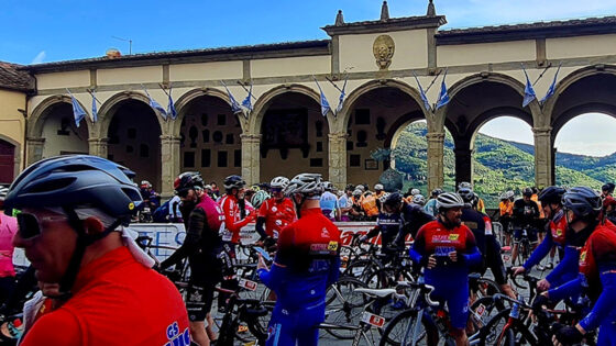 Circuito Terre d'Etruria, cicloturismo, partenza