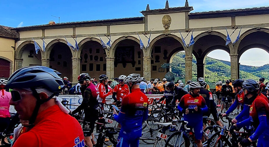 Circuito Terre d'Etruria, cicloturismo, partenza