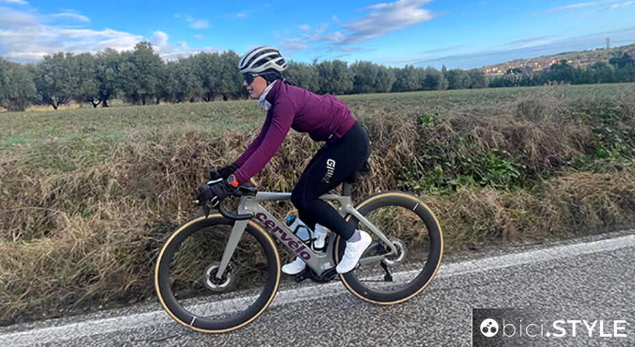Nel test invernale, il piede dentro Macha 1 è rimasto sempre asciutto