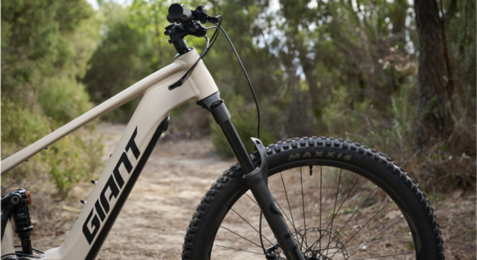 Giant, Stance E+, e-mtb, forcella, sospensione anteriore