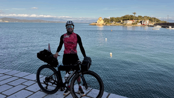 Alessandro Mucci, giro dei Balcani, Trieste, Carrera Eravel, Nalini