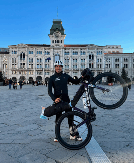 Alessandro Mucci, giro dei Balcani, Trieste, Carrera Eravel, Nalini