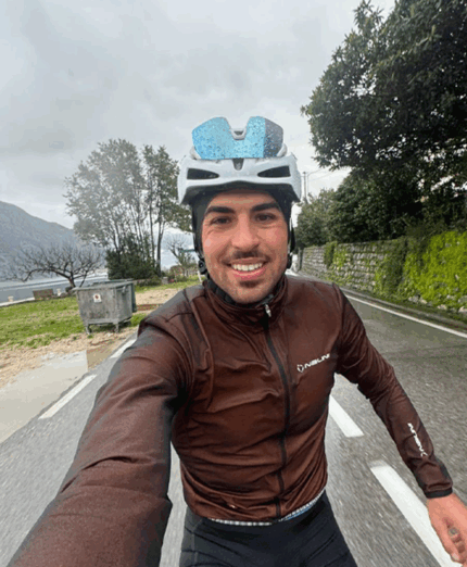 Alessandro Mucci, giro dei Balcani, Trieste, Carrera Eravel, Nalini