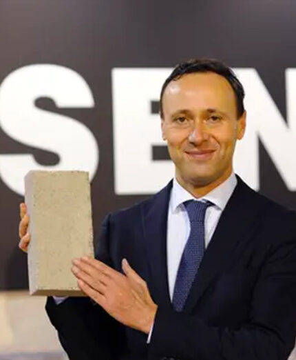 Massimo Senini è il titolare dell'azienda che esiste dal 1960